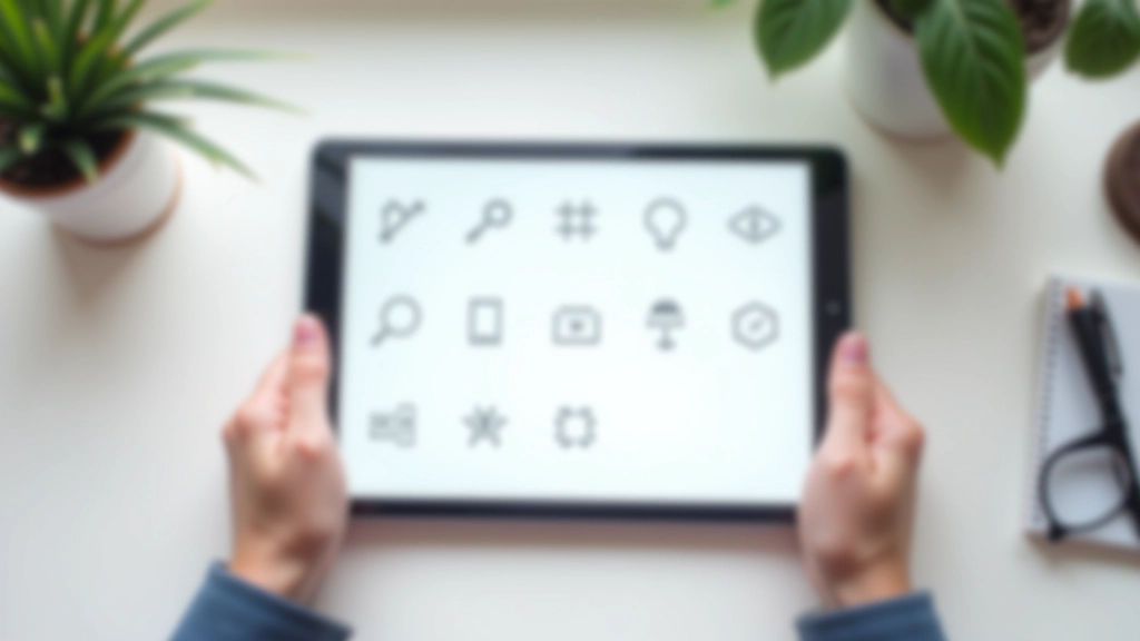 SVG-iconen grid met verschillende symbolen en formaten