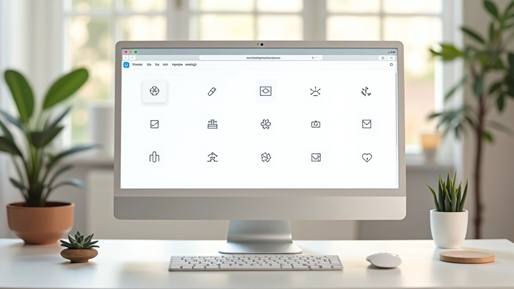 Phosphor icons library scherm met verschillende designvariaties en strokeweights