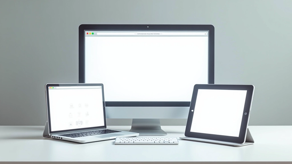Responsief SVG iconen systeem op verschillende apparaten en schermformaten